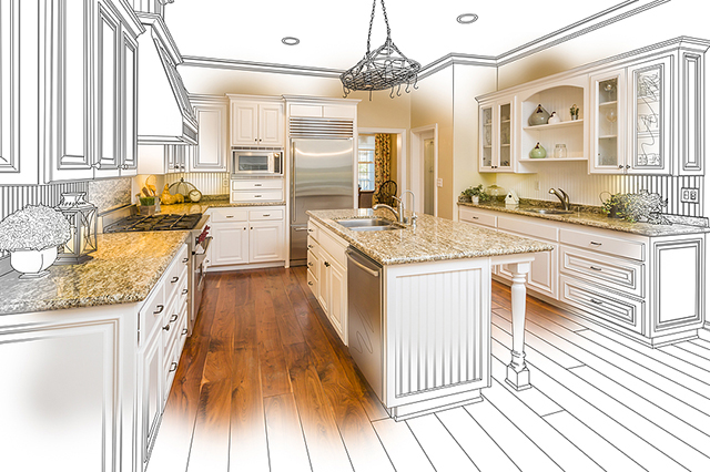 Kitchen design concept